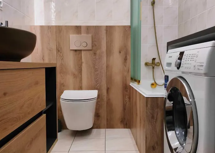 Aster Aparts Komfortowe W Centrum Zamkniete Osiedle Hala Garazowa Apartman