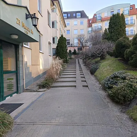 아파트 Aster Aparts Komfortowe W Centrum Zamkniete Osiedle Hala Garazowa 소포트